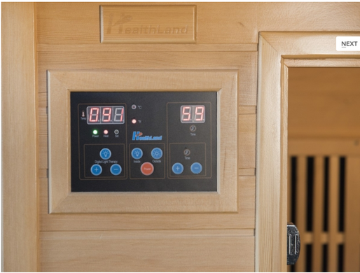 139 999 грн Сауни, каміни HECHT Інфрачервона сауна INFRASAUNA DeLUXE 2002 Carbon