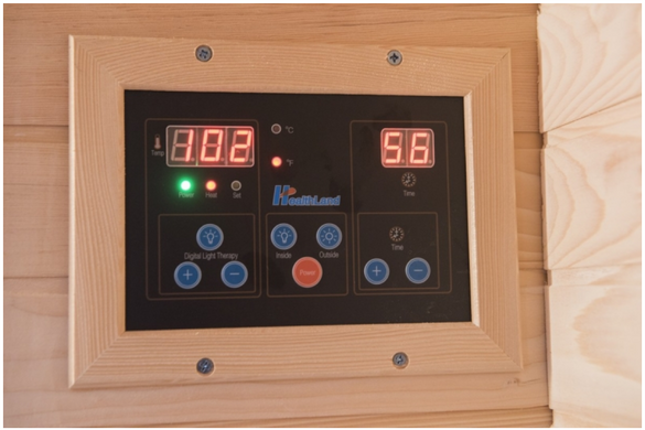 139 999 грн Сауни, каміни HECHT Інфрачервона сауна INFRASAUNA DeLUXE 2002 Carbon