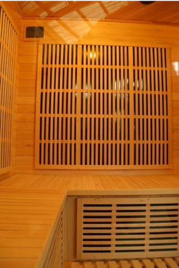 184 999 грн Сауни, каміни HECHT Інфрачервона сауна INFRASAUNA DeLuxe 4005 CARBON кутова