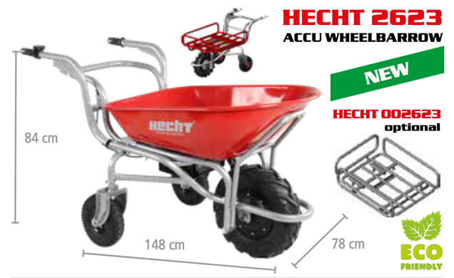 34 999 грн Транспортери HECHT Акумуляторна тачка HECHT 2623