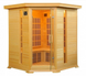 Інфрачервона сауна INFRASAUNA DeLUXE 4440 CB/CR кутова