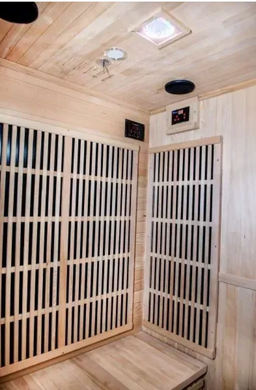 139 999 грн Сауни, каміни HECHT Інфрачервона сауна INFRASAUNA DeLUXE 2223 CARBON-BT