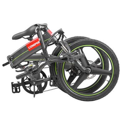 50 899 грн Велосипеди на акумуляторній батареї HECHT Велосипед на акумуляторній батареї HECHT COMPOS GRAPHITE