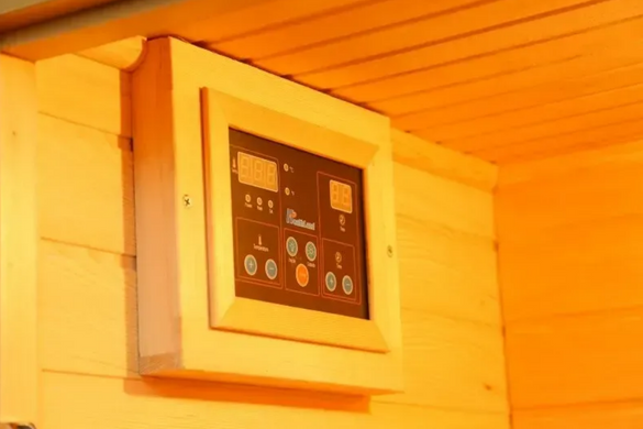 104 999 грн Сауны, камины HECHT Инфракрасная сауна Infrasauna Economical 2001 Carbon (1 человека)