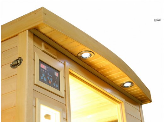 124 999 грн Сауны, камины HECHT Инфракрасная сауна INFRASAUNA DeLUXE 2220 CB/CR