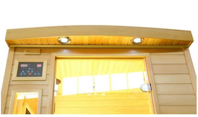 124 999 грн Сауны, камины HECHT Инфракрасная сауна INFRASAUNA DeLUXE 2220 CB/CR